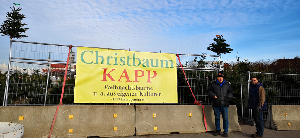Christbaumverkauf in München